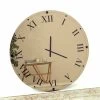Horloge Murale Ronde En Cristal Miroir Made In Italy - Gear