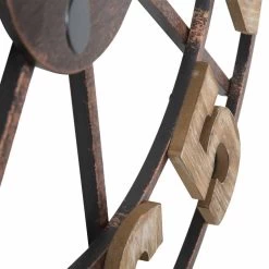 Horloge Murale Ronde Design Moderne En Fer Et MDF - Taichi 13 Horloge Murale Ronde Design Moderne En Fer Et MDF - Taichi -Décoration D'intérieur orologio tondo a muro design moderno in ferro e mdf taichi 4