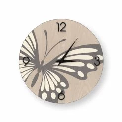 Horloge Murale Ronde En Bois Zelbio Fabriquée En Italie 10 Horloge Murale Ronde En Bois Zelbio Fabriquée En Italie -Décoration D'intérieur orologio tondo da muro di design in legno zelbio fatto in italia