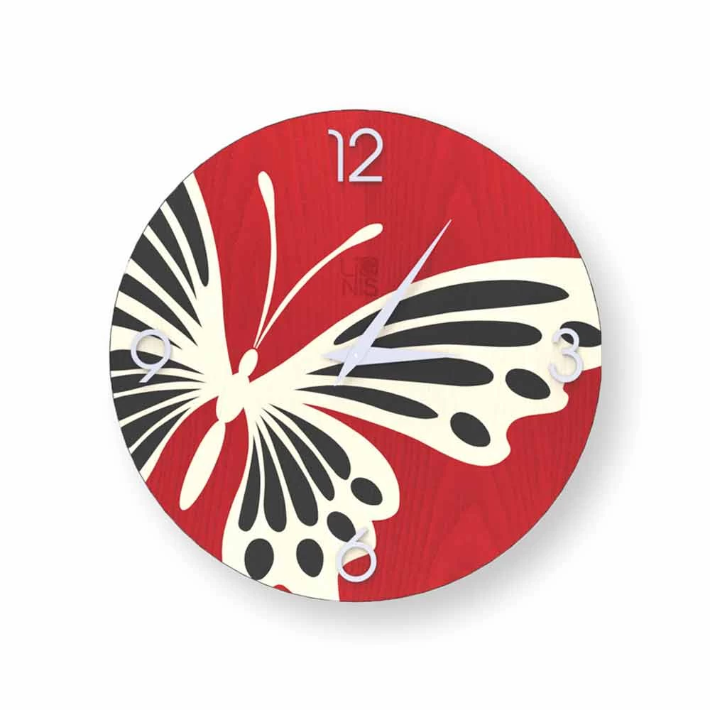 Horloge Murale Ronde En Bois Zelbio Fabriquée En Italie 3 Horloge Murale Ronde En Bois Zelbio Fabriquée En Italie