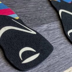 Panneau Décoratif 120x60 Cm En Bois Avec Incrustations Et Bas-relief - Tucatuca -Décoration D'intérieur pannello decorativo 120x60 cm in legno con intarsi e bassorilievo tucatuca 2