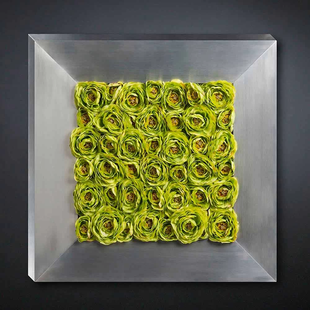 Panneau Mural Décoratif Avec Fleurs Artificielles Fabriqué En Italie - Nunco 3 Panneau Mural Décoratif Avec Fleurs Artificielles Fabriqué En Italie - Nunco