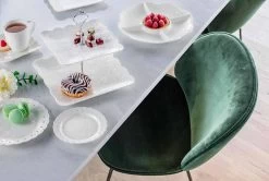 Assiette Faveur 12 Pièces En Porcelaine Blanche Décoré à La Main - Rafiki 9 Assiette Faveur 12 Pièces En Porcelaine Blanche Décoré à La Main - Rafiki -Décoration D'intérieur piatto bomboniera 12 pezzi in porcellana bianca decorata a mano rafiki 3