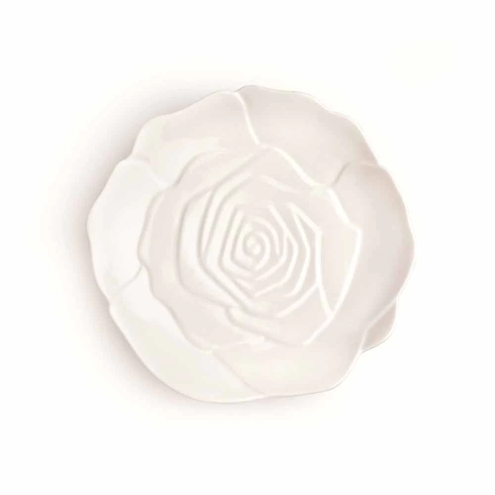 Assiette En Porcelaine élégante Décorée à La Main De 12 Pièces - Rafiki 4 Assiette En Porcelaine élégante Décorée à La Main De 12 Pièces - Rafiki – Image 2