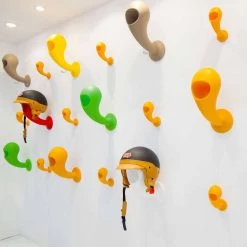 Support De Casque Ou Support Mural Coloré, 6 Pièces - Crazy Head By Myyour -Décoration D'intérieur portacasco o appendiabiti da parete colorato 6 pezzi crazy head by myyour 9