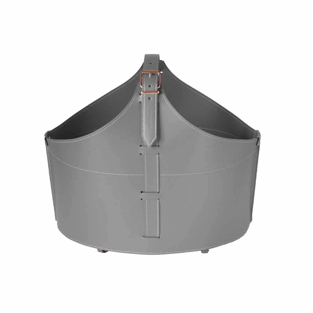 Porte-bûches De Design Moderne Pour Intérieur Fabia, Fait En Cuir 6 Porte-bûches De Design Moderne Pour Intérieur Fabia, Fait En Cuir – Image 5