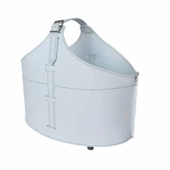 Porte-bûches De Design Moderne Pour Intérieur Fabia, Fait En Cuir 28 Porte-bûches De Design Moderne Pour Intérieur Fabia, Fait En Cuir -Décoration D'intérieur portalegna da interno con ruote in cuoio rigenerato moderno fabia 4