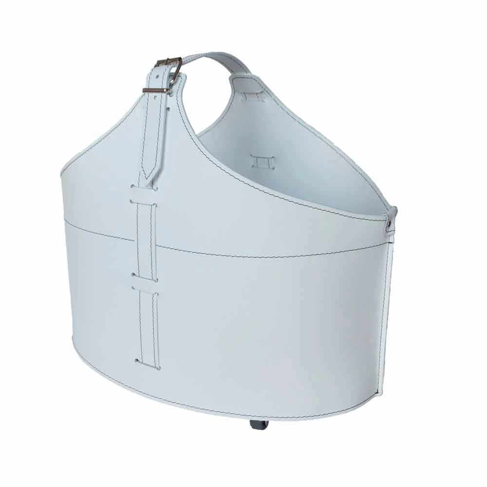 Porte-bûches De Design Moderne Pour Intérieur Fabia, Fait En Cuir 9 Porte-bûches De Design Moderne Pour Intérieur Fabia, Fait En Cuir – Image 8