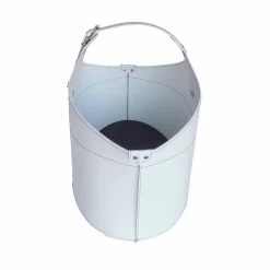 Porte-bûches De Design Moderne Pour Intérieur Fabia, Fait En Cuir 29 Porte-bûches De Design Moderne Pour Intérieur Fabia, Fait En Cuir -Décoration D'intérieur portalegna da interno con ruote in cuoio rigenerato moderno fabia 5