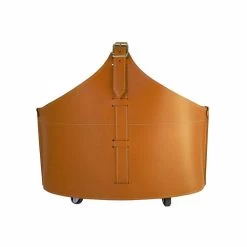 Porte-bûches De Design Moderne Pour Intérieur Fabia, Fait En Cuir 32 Porte-bûches De Design Moderne Pour Intérieur Fabia, Fait En Cuir -Décoration D'intérieur portalegna da interno con ruote in cuoio rigenerato moderno fabia 8