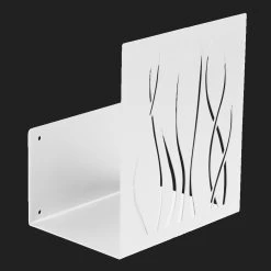 Porte-bûches D'intérieur En Acier Peint Made In Italy - Ghino -Décoration D'intérieur portalegna da interno in acciaio verniciato realizzato in italia ghino 5