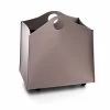 Conception Portalegna Cuir Anthracite Avec Des Roues WoodBag