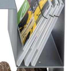 Porte-bûches Design Pour L'intérieur En Acier Gris Made In Italy - Tramontana -Décoration D'intérieur portalegna di design per interno in acciaio grigio made in italy tramontana 6