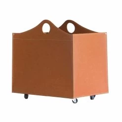 Portalegna Cuir Reconstitué Avec Des Roues WoodBag Fabriquées En Italie 19 Portalegna Cuir Reconstitué Avec Des Roues WoodBag Fabriquées En Italie -Décoration D'intérieur portalegna in cuoio rigenerato con ruote woodbag made in italy 15
