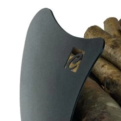 Porte-Bois De Chauffage Interne En Acier Peint Fabriqué En Italie - Leopoldo -Décoration D'intérieur portalegna interno in acciaio verniciato realizzato in italia leopoldo 1