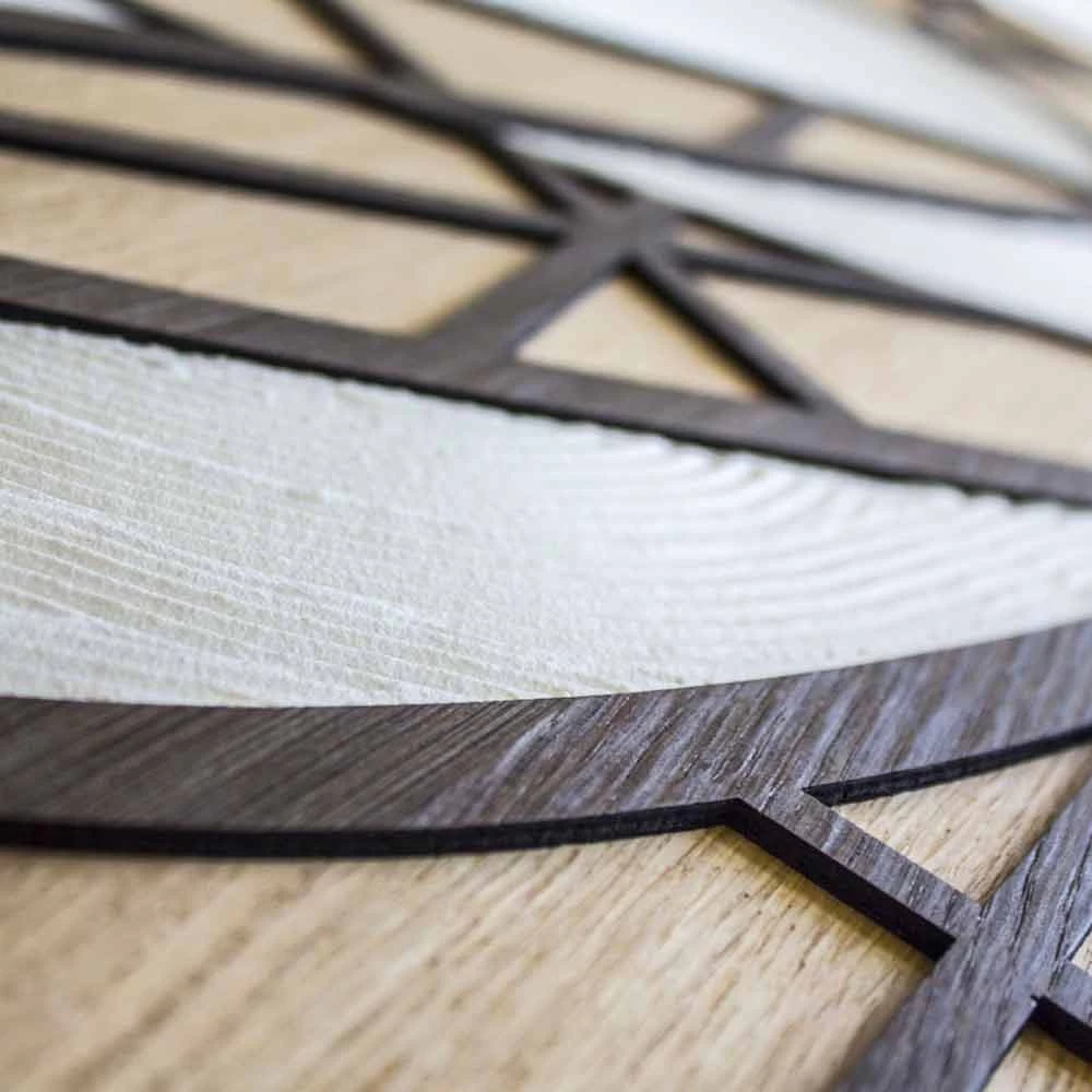 Cadre 120x60 Chêne Et Corps Blanc Travaillé à La Main Et Bas Reliefs - Sambuca 7 Cadre 120x60 Chêne Et Corps Blanc Travaillé à La Main Et Bas Reliefs - Sambuca – Image 5