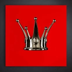 Tableau Mural Moderne En Bois Et Résine Made In Italy - Corona -Décoration D'intérieur quadro da parete moderno in legno e resina realizzato in italia corona 2