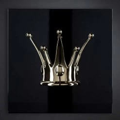 Tableau Mural Moderne En Bois Et Résine Made In Italy - Corona -Décoration D'intérieur quadro da parete moderno in legno e resina realizzato in italia corona 3