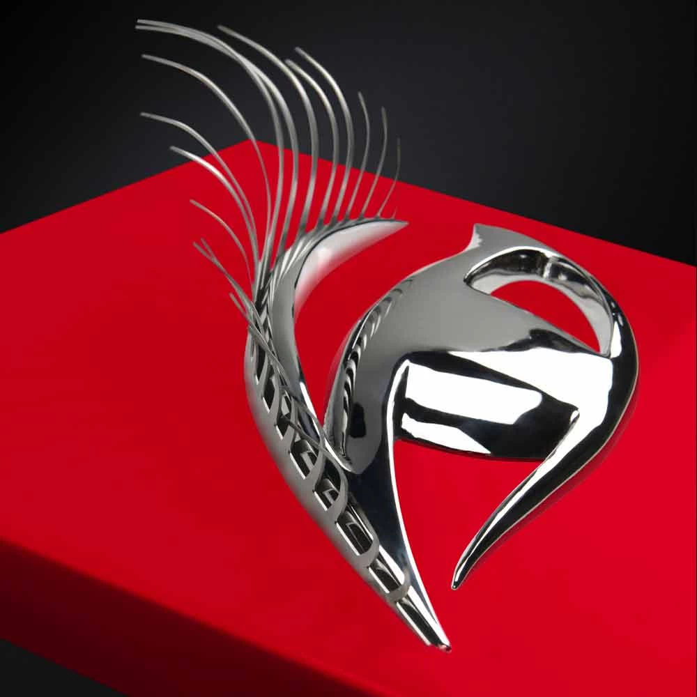 Cadre Artisanal Moderne En Bois, Acier Et Résine Fabriqué En Italie - Eye 4 Cadre Artisanal Moderne En Bois, Acier Et Résine Fabriqué En Italie - Eye – Image 2