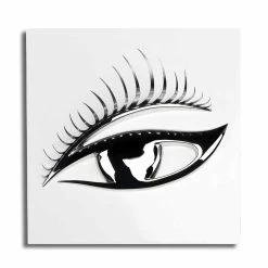 Cadre Artisanal Moderne En Bois, Acier Et Résine Fabriqué En Italie - Eye 10 Cadre Artisanal Moderne En Bois, Acier Et Résine Fabriqué En Italie - Eye -Décoration D'intérieur quadro moderno artigianale in legno acciaio e resina made in italy occhio 2