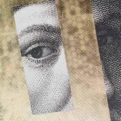 Tableau Sur Toile Moderne Imprimé Avec Décoration à La Feuille D'or Made In Italy - Vinci -Décoration D'intérieur quadro moderno in tela stampata con decoro in foglia oro made in italy vinci 3