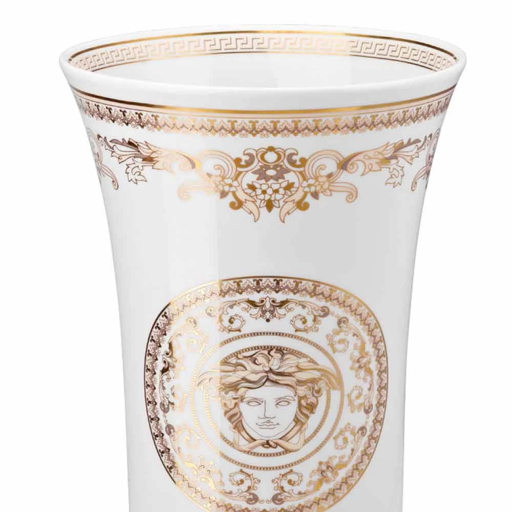 Rosenthal Versace Medusa Gala Vase Design En Porcelaine H 34cm 4 Rosenthal Versace Medusa Gala Vase Design En Porcelaine H 34cm – Image 2