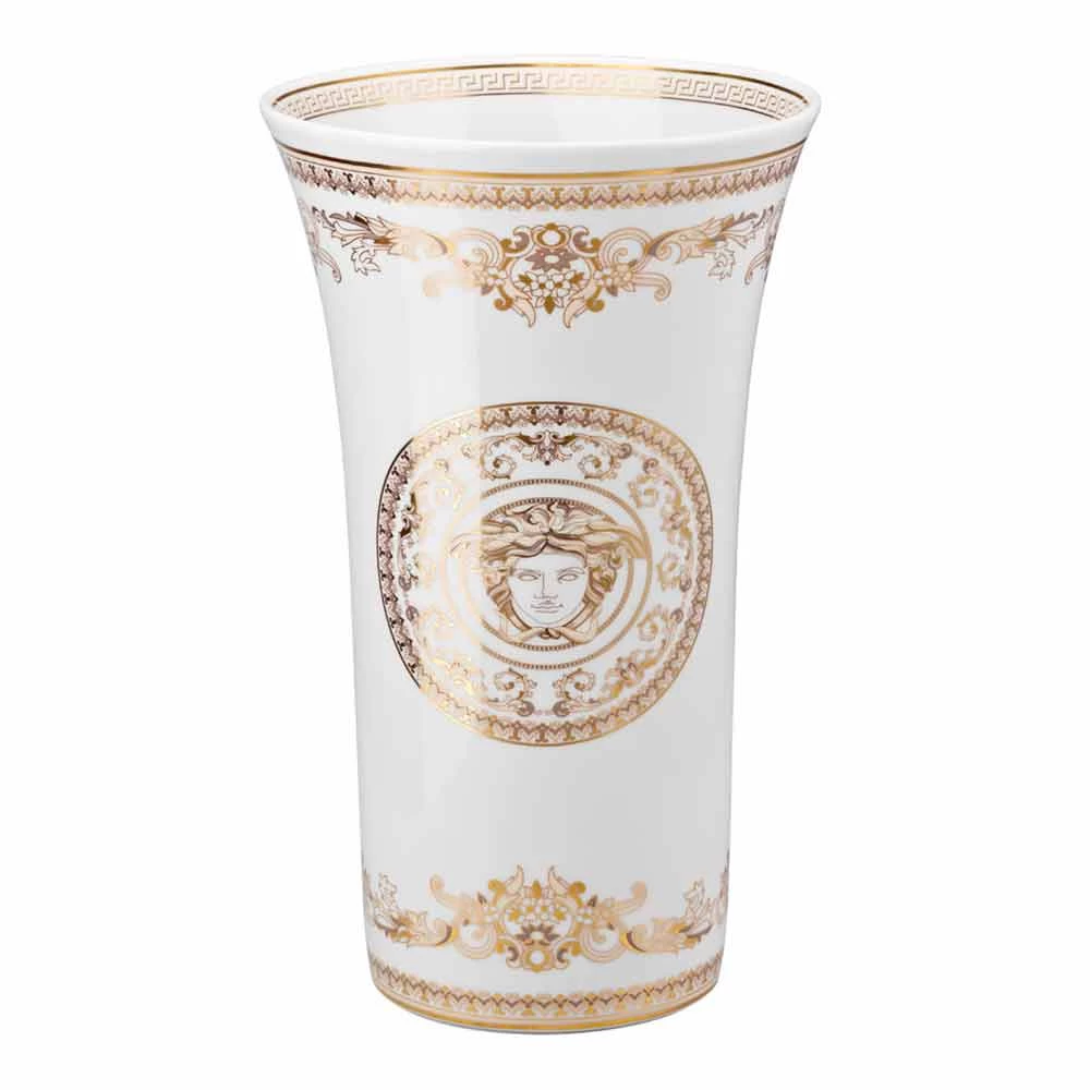 Rosenthal Versace Medusa Gala Vase Design En Porcelaine H 34cm 3 Rosenthal Versace Medusa Gala Vase Design En Porcelaine H 34cm