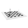 Échiquier Moderne En Plexiglas Noir Ou Blanc Fabriqué En Italie - Checkmate -Décoration D'intérieur scacchiera in plexiglass bianca o nera moderna made in italy scaccomatto