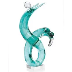 Sculpture Ornement Cristal Coloré - Cardone