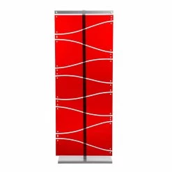 Séparé De Design Moderne En Méthacrylate Rouge Ou Satiné Evelyn