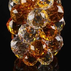 Ornement Décoratif En Cristal En Forme D'ananas Fabriqué En Italie - Ananas -Décoration D'intérieur soprammobile decorativo a forma di ananas in cristallo made in italy pineapple 9