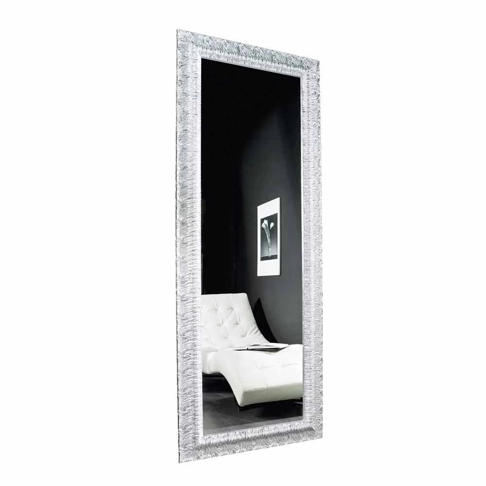 Miroir Mural Or / Argent Moderne En Bois Produit En Italie Teodoro 3 Miroir Mural Or / Argent Moderne En Bois Produit En Italie Teodoro