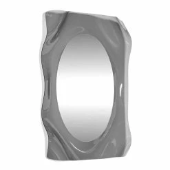 Miroir De Design Moderne Fumé Diva, Fait En Italie -Décoration D'intérieur specchiera a muro design moderno fume diva made in italy 2