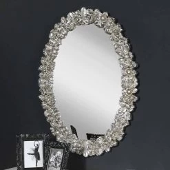 Miroir Mural En Sapin Moderne Fait Main En Italie Filippo