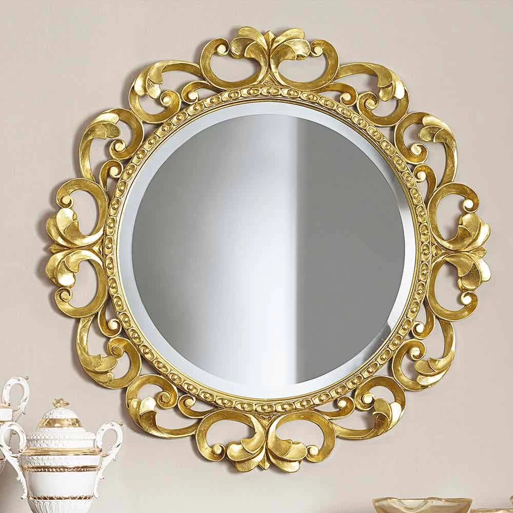 Miroir Mural En Bois Fait Main En Italie Riccardo 3 Miroir Mural En Bois Fait Main En Italie Riccardo
