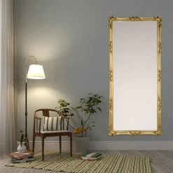 Miroir Avec Cadre En Bois Décoré à La Main Fabriqué En Italie - Venus -Décoration D'intérieur specchiera con cornice in legno decorata a mano made in italy venus 6
