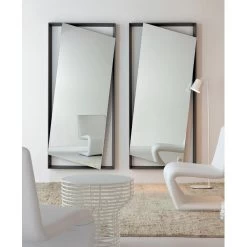 Miroir Mural Avec Structure En Bois Fabriqué En Italie - Bonaldo Hang Up -Décoration D'intérieur specchiera da parete con struttura in legno made in italy bonaldo hang up 3