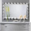 Miroir Murale Design Moderne Décoré Avec Perle Lane 1 Miroir Murale Design Moderne Décoré Avec Perle Lane -Décoration D'intérieur specchiera da parete design moderno decorata con perle lane