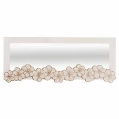 Miroir Mural De Design Décoré à La Main Made In Italy Senapina -Décoration D'intérieur specchiera da parete di design decorata a mano made in italy senapina 2