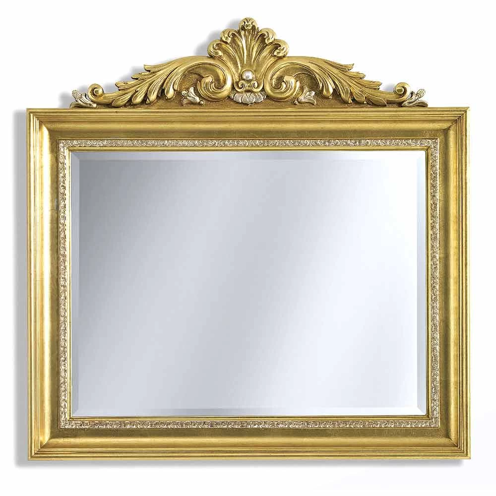 Miroir Mural En Résine De Frise Et Bois Fabriqué à La Main En Italie Ivan 3 Miroir Mural En Résine De Frise Et Bois Fabriqué à La Main En Italie Ivan