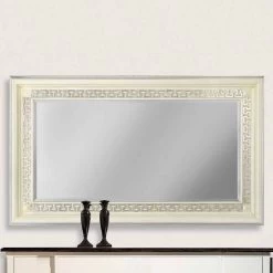 Miroir Mural Fait Main En Bois De Sapin, Produit En Italie Maicol