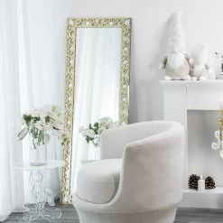 Miroir Mural En Plexiglas Or, Argent Ou Bronze Avec Cadre - Nectar -Décoration D'intérieur specchiera da parete in plexiglass oro argento o bronzo con cornice nettare 9