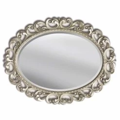 Miroir Mural En Bois De Geloton Fait Main Fabriqué En Italie Dario