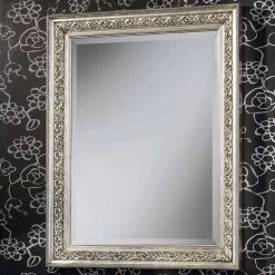 Miroir Mural Moderne En Bois Fait à La Main En Italie Piero