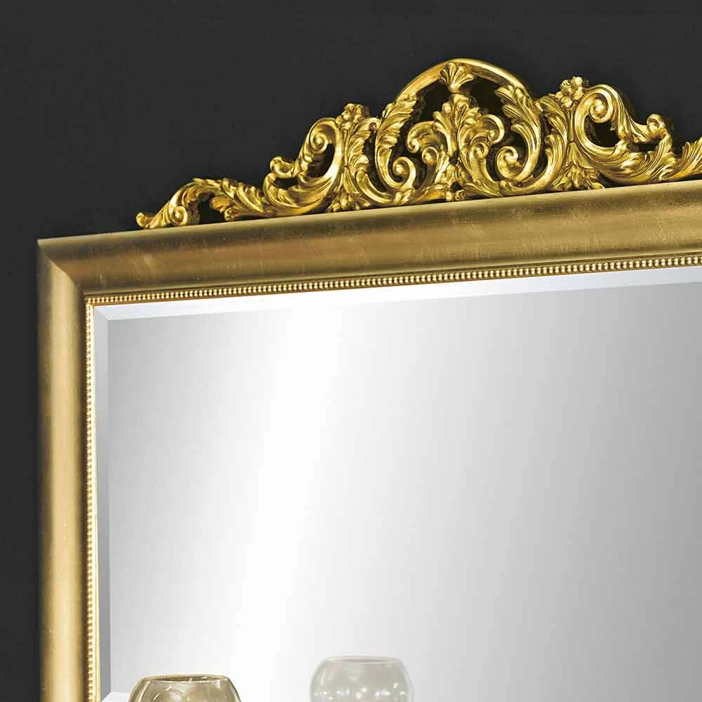 Miroir Mural Moderne En Bois En Italie Kevin 4 Miroir Mural Moderne En Bois En Italie Kevin – Image 2