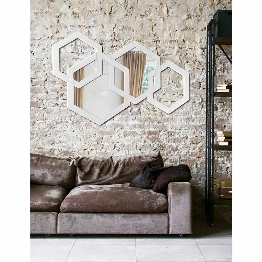 Miroir Au Mur Moulé De Design Moderne, Made In Italy, Crigi 6 Miroir Au Mur Moulé De Design Moderne, Made In Italy, Crigi – Image 4