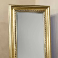 Miroir De Sol En Bois Avec Socle Fait Main En Italie Leonardo -Décoration D'intérieur specchiera da terra legno con piedistallo a mano made italy leonardo 6