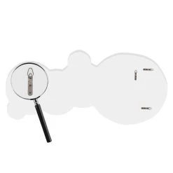 Miroir Mural Décoratif En Verre Avec Structure De Cercles - Nembo 11 Miroir Mural Décoratif En Verre Avec Structure De Cercles - Nembo -Décoration D'intérieur specchiera decorativa da parete in vetro con struttura a cerchi nembo 3