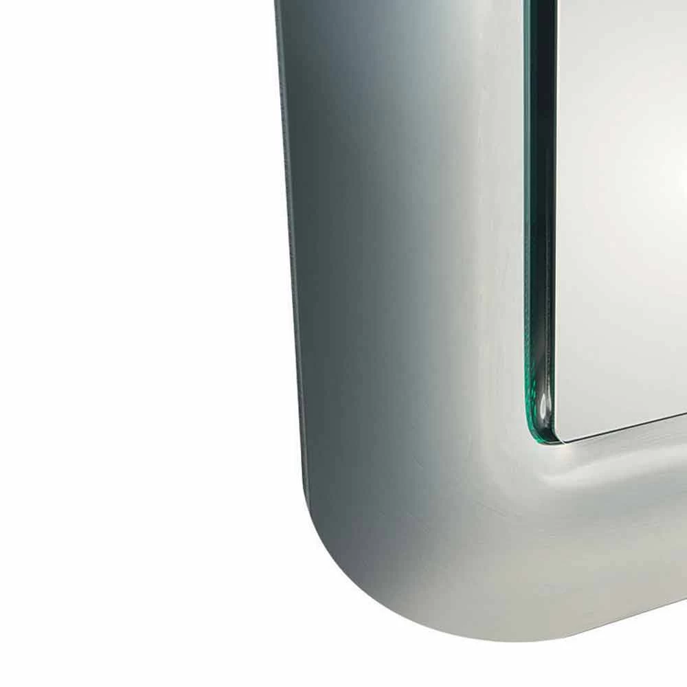 Miroir Long Rectangulaire Avec Cadre Effet Cristal Fabriqué En Italie - Boucle 6 Miroir Long Rectangulaire Avec Cadre Effet Cristal Fabriqué En Italie - Boucle – Image 4