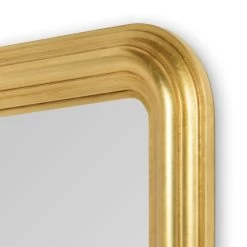 Miroir En Bois Décoré à La Main En Feuille D'or Fabriqué En Italie - Navona 13 Miroir En Bois Décoré à La Main En Feuille D'or Fabriqué En Italie - Navona -Décoration D'intérieur specchiera in legno decorata a mano in foglia oro made in italy navona 5